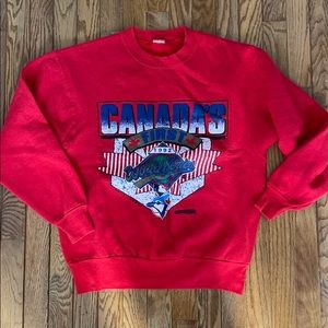 Vintage Blue Jays 1992 World Series sweater